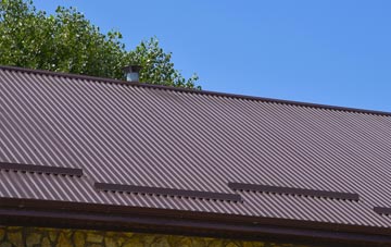 typical Llanhamlach corrugated roof uses